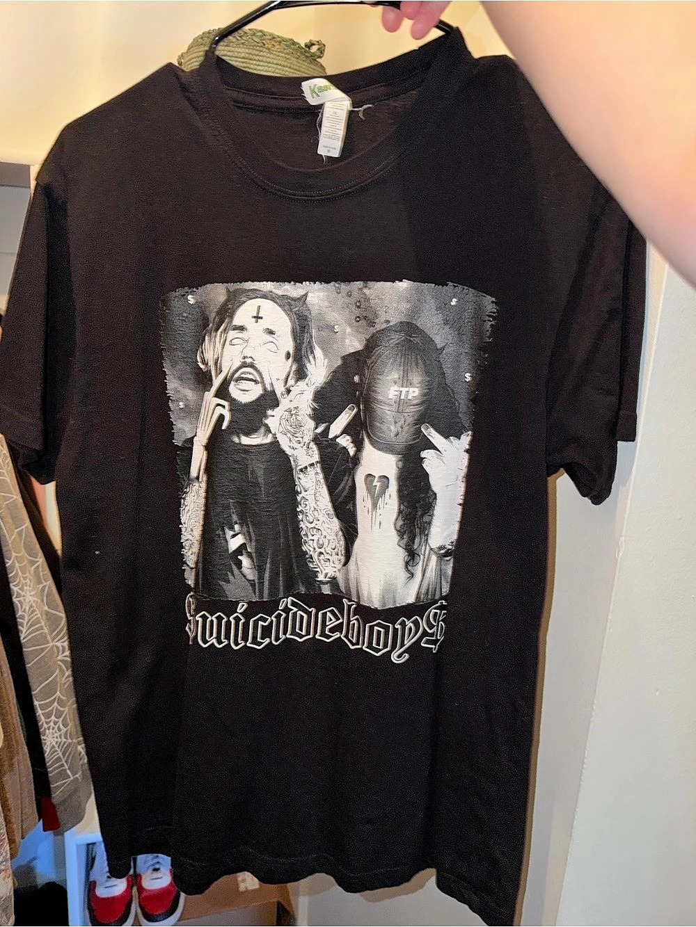 Suicideboys Graphic Short Sleeve Tee Black Size Medium